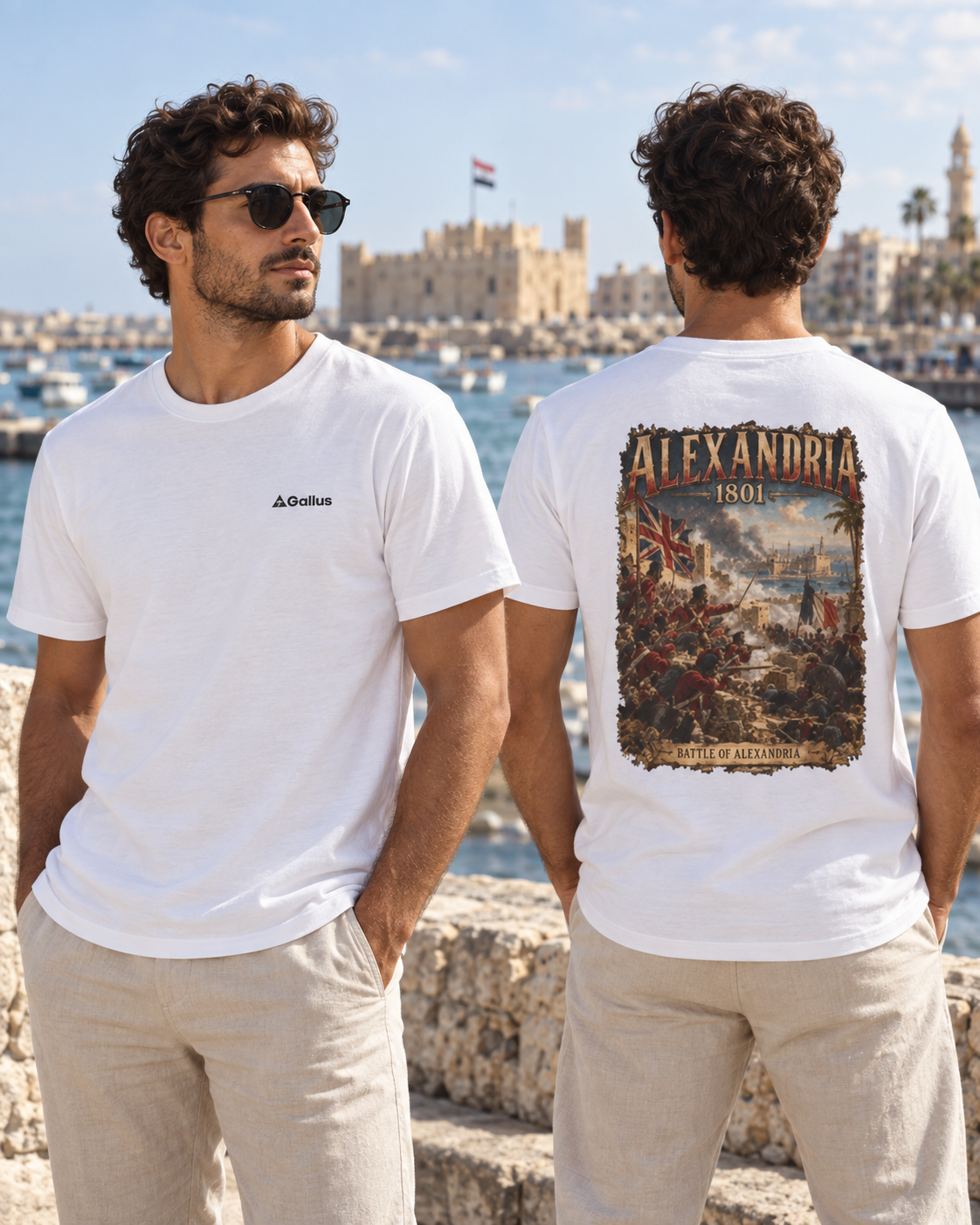 Alexandria 1801 Battle T-Shirt