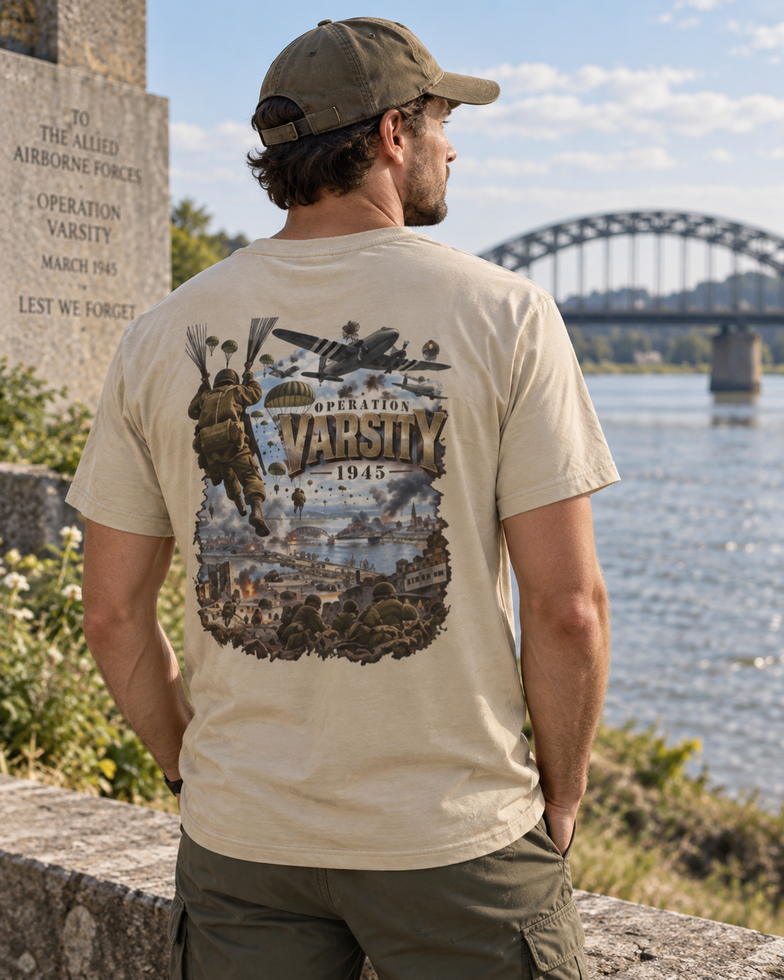 Operation Varsity 1945 Commemorative T-Shirt