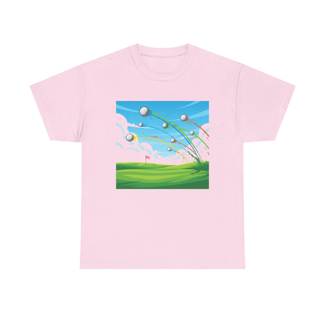 Golf Ball Flight T-Shirt | Golf Graphic Tee