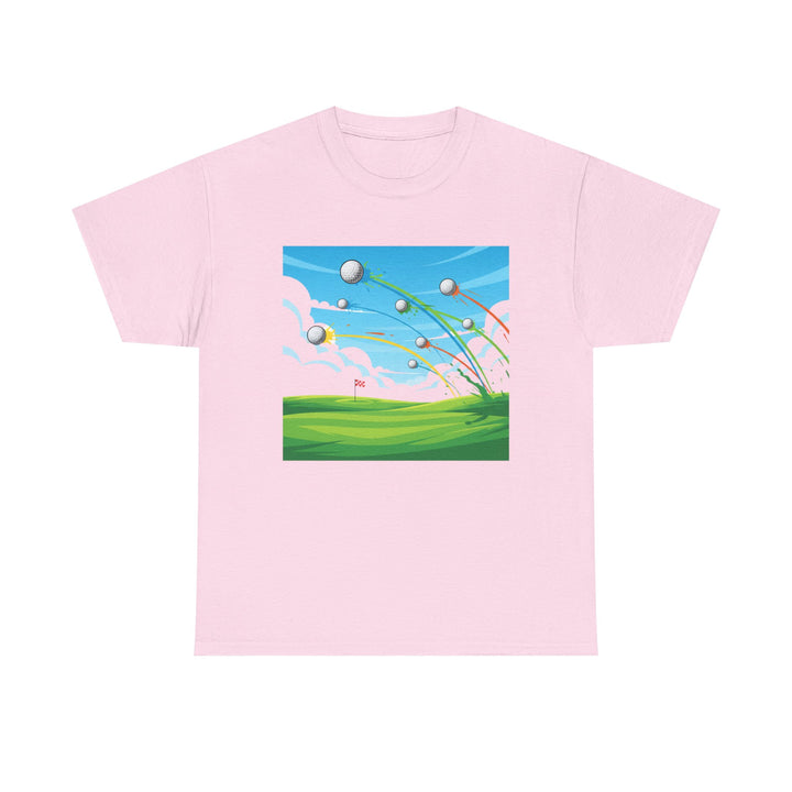 Golf Ball Flight T-Shirt | Golf Graphic Tee