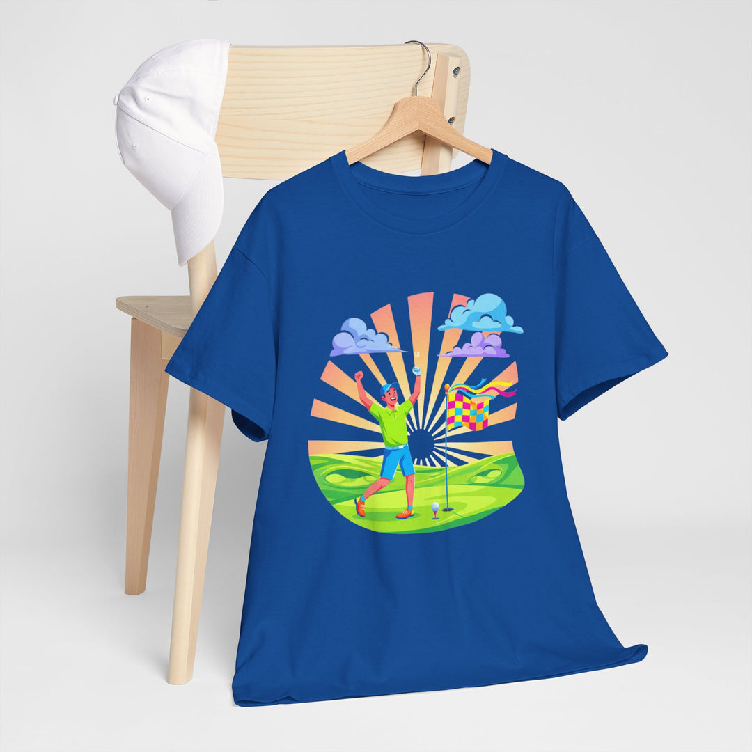 Golf Swing Silhouette Graphic Tee