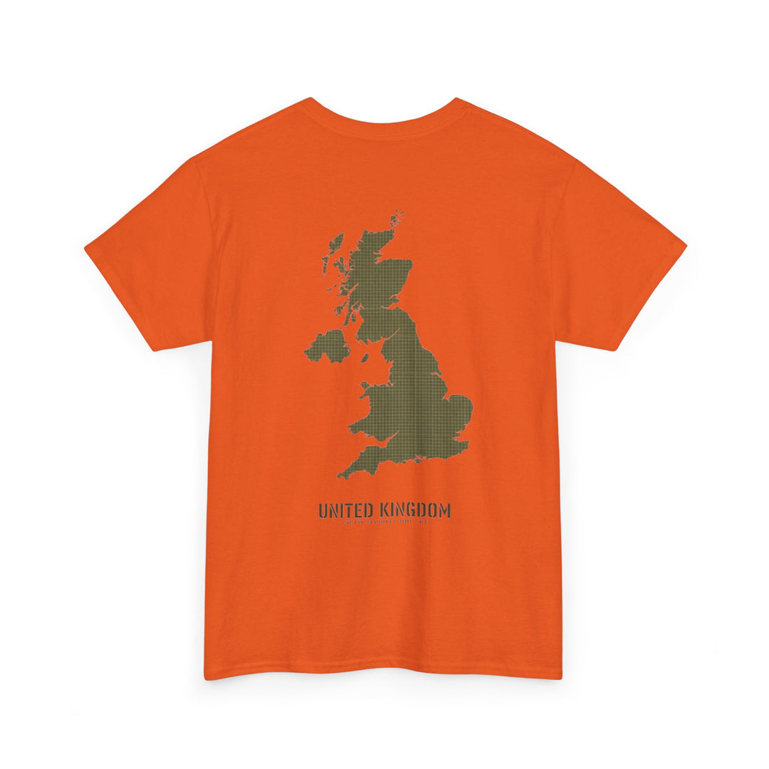 United Kingdom Map T-Shirt — Minimal UK Outline Tee