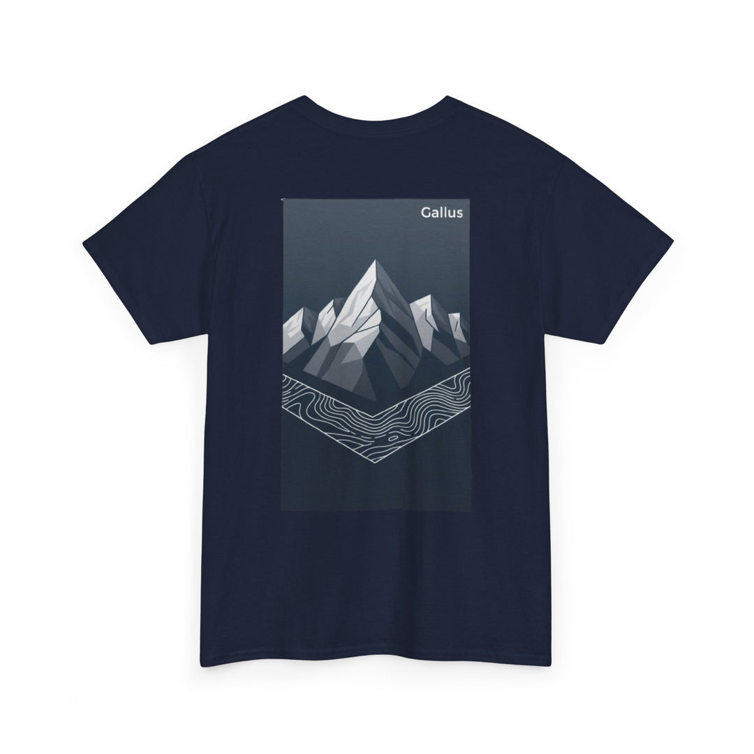 Mountain Graphic Tee — Gallus Logo Adventure T‑Shirt