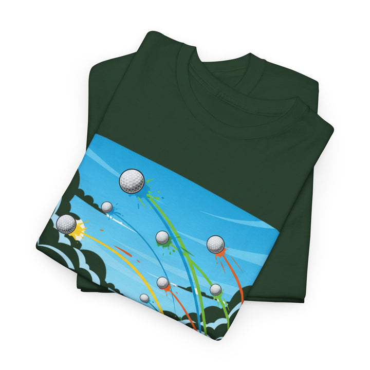 Golf Ball Flight T-Shirt | Golf Graphic Tee