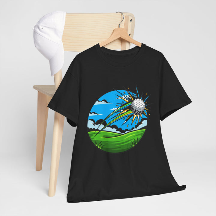 Sunrise Golf Graphic Tee – Scenic Golf Shirt