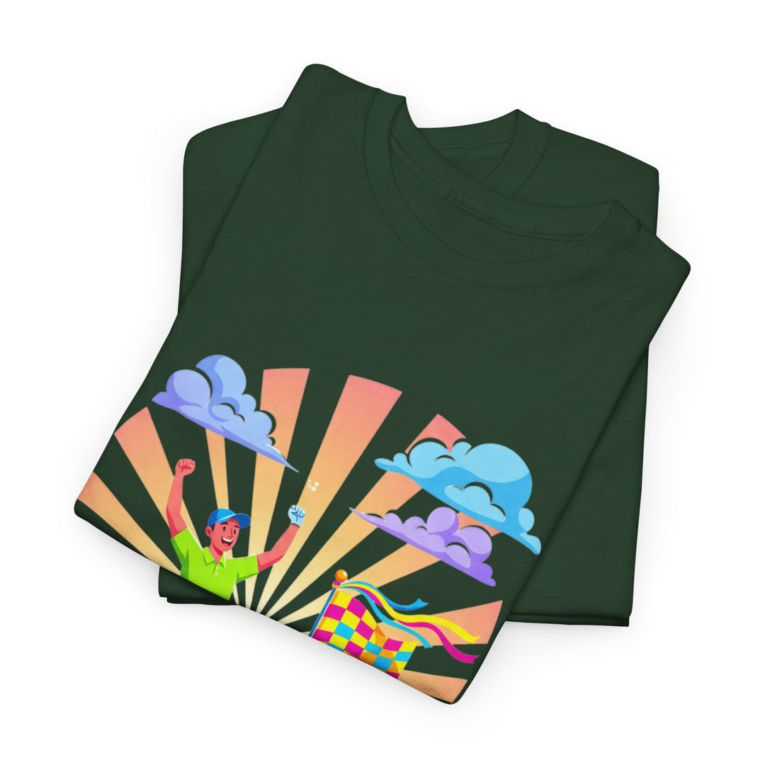 Golf Swing Silhouette Graphic Tee