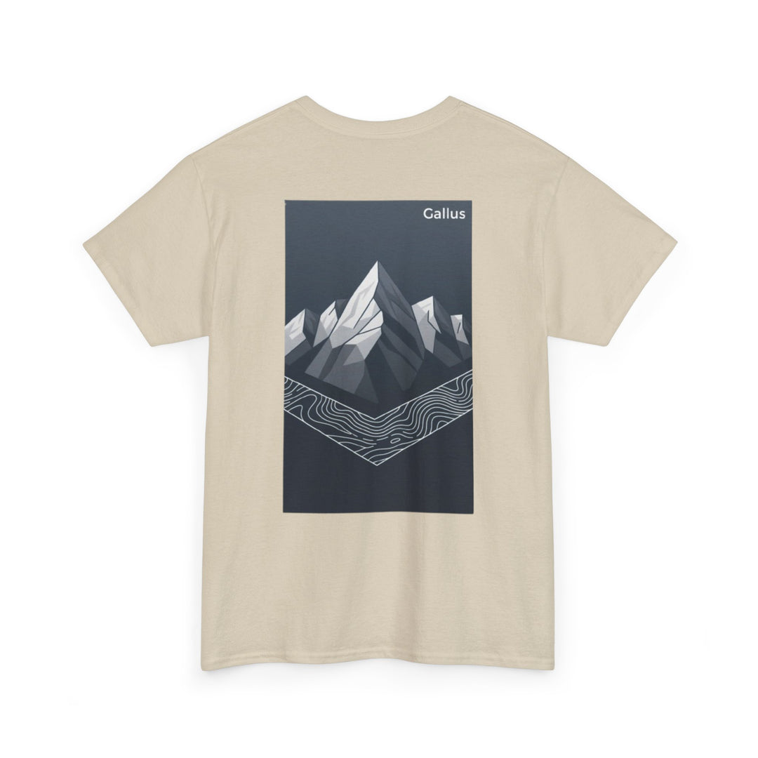 Mountain Graphic Tee — Gallus Logo Adventure T‑Shirt