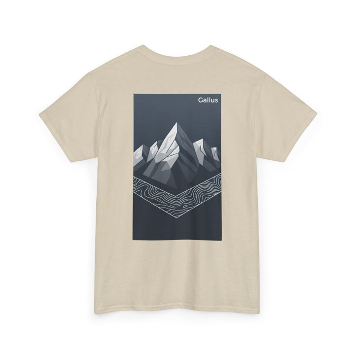 Mountain Graphic Tee — Gallus Logo Adventure T‑Shirt