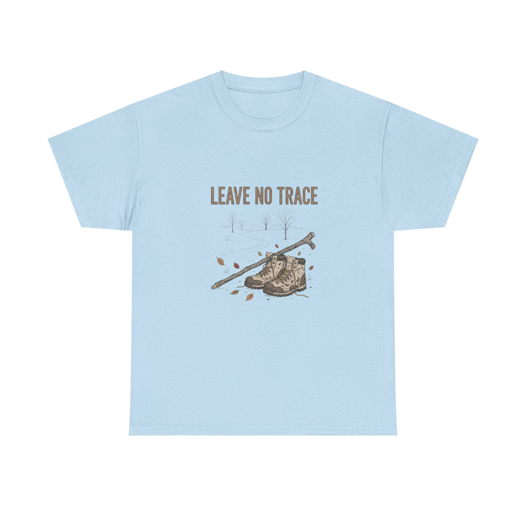 Leave No Trace Countryside Tee – a soft, breathable cotton T-shirt promoting respect for nature and responsible outdoor living.