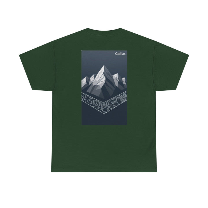 Mountain Graphic Tee — Gallus Logo Adventure T‑Shirt