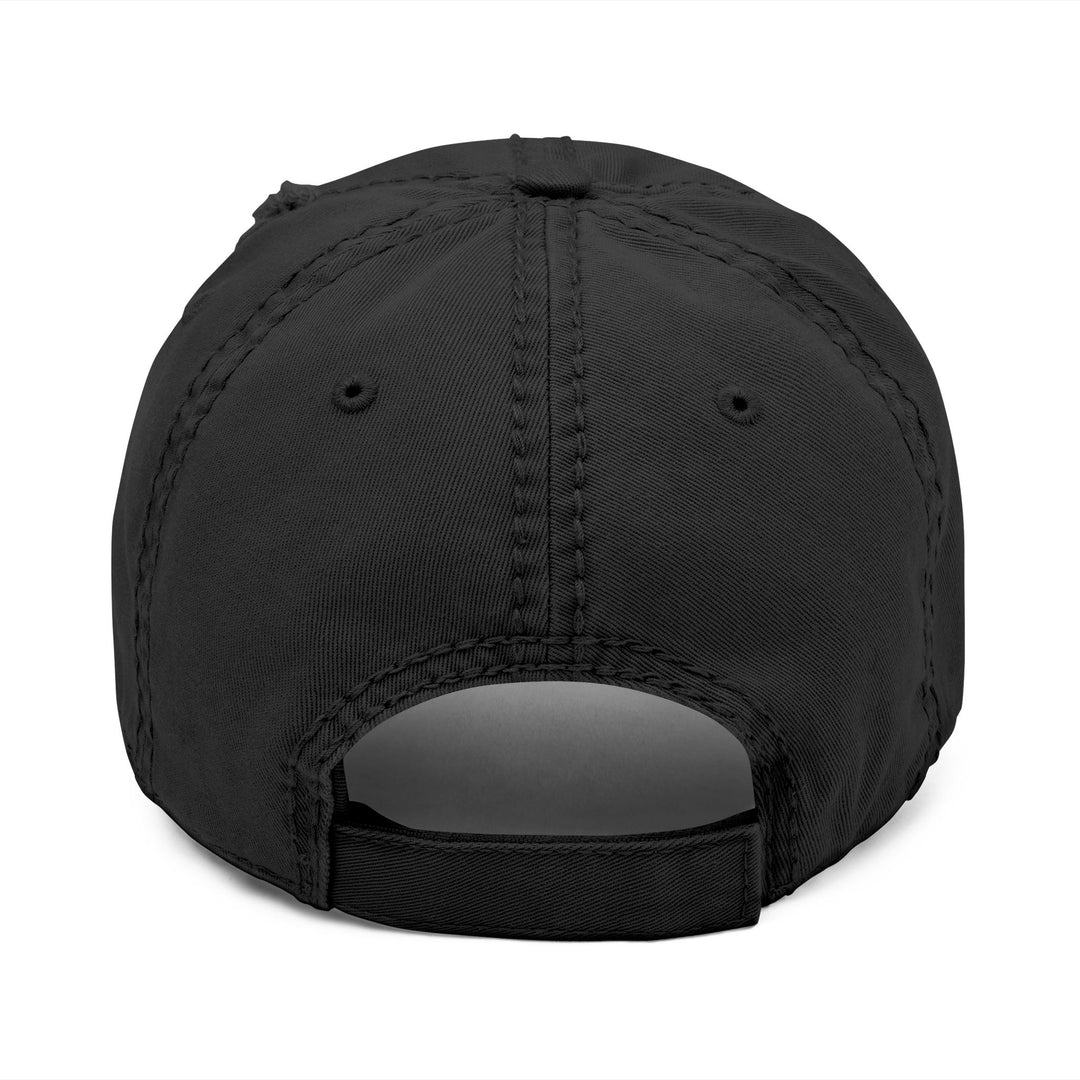 Distressed Embroidered Dad Hat - &