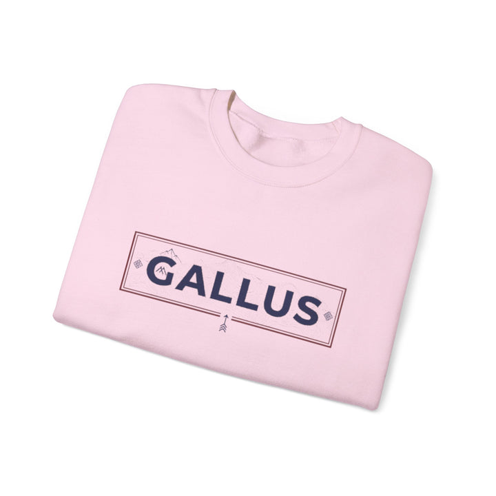 Spain Map Crewneck Sweatshirt — GALLUS Logo Travel Pullover