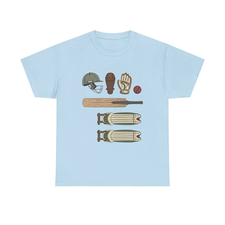 Cricket Gear Tee | Cricket Graphic T-Shirt