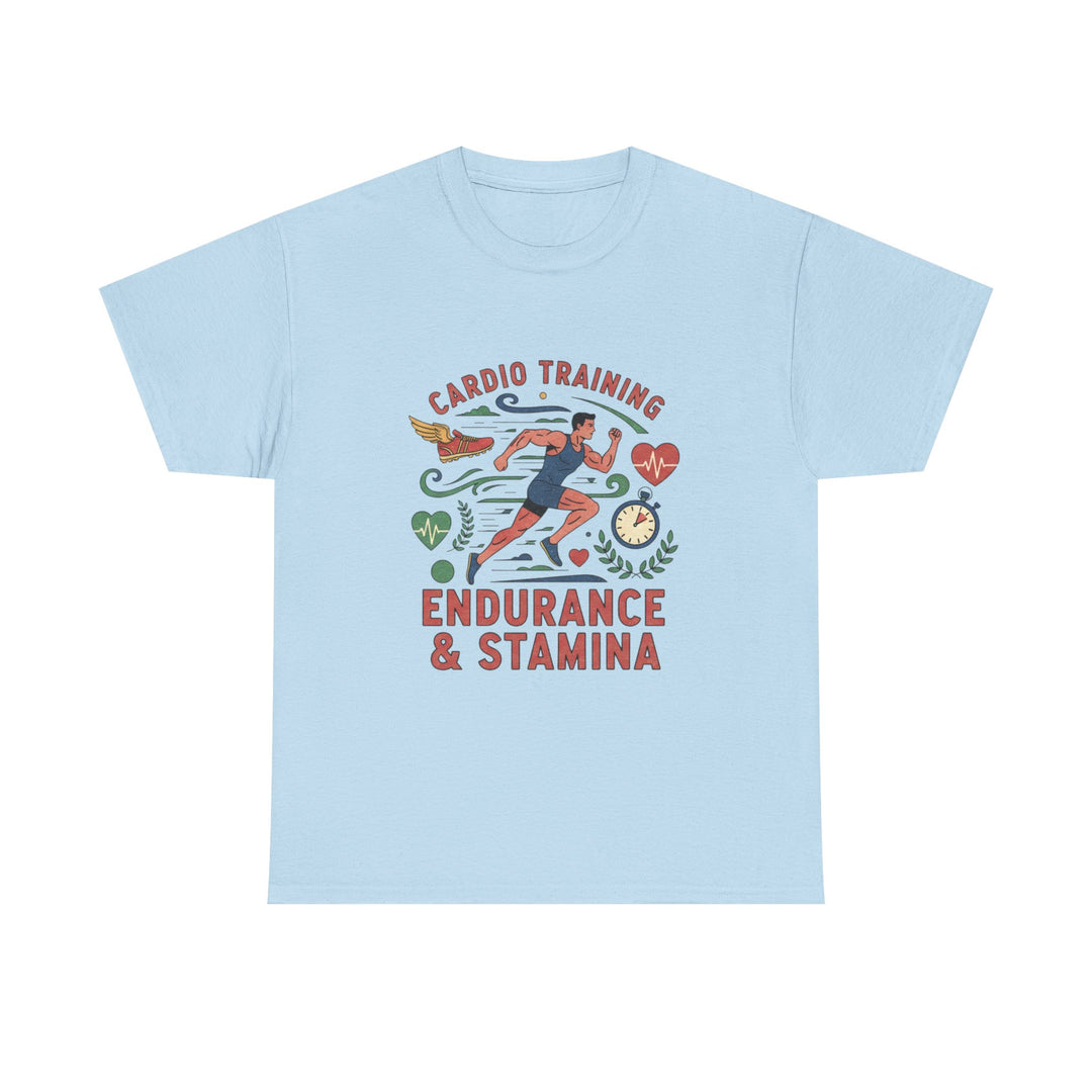Cardio Training Tee - Fitness Running Workout Shirt