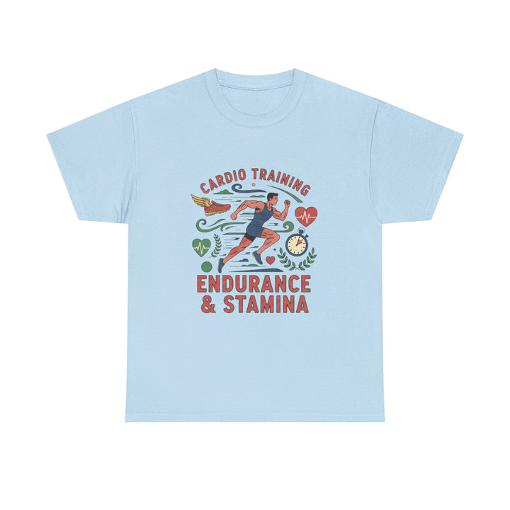 Cardio Training Tee - Fitness Running Workout Shirt