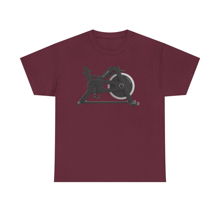Spinning Bike T-Shirt – lightweight, breathable cotton designed for indoor cycling and workouts. Comfortable, durable, and perfect for active lifestyles.