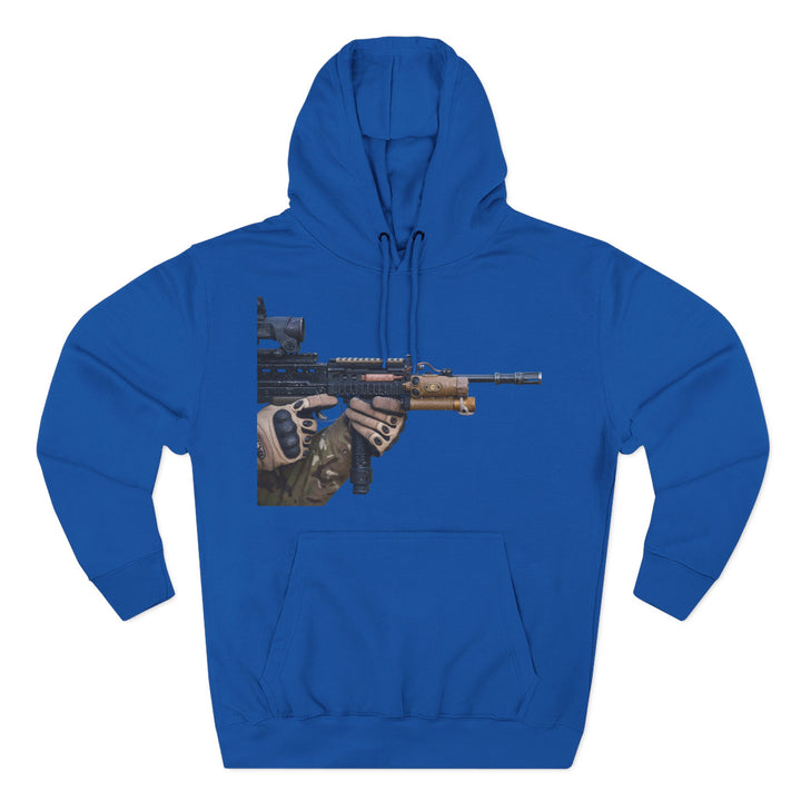 SA80 British Military Rifle Hoodie - Op Herrick Heritage Graphic