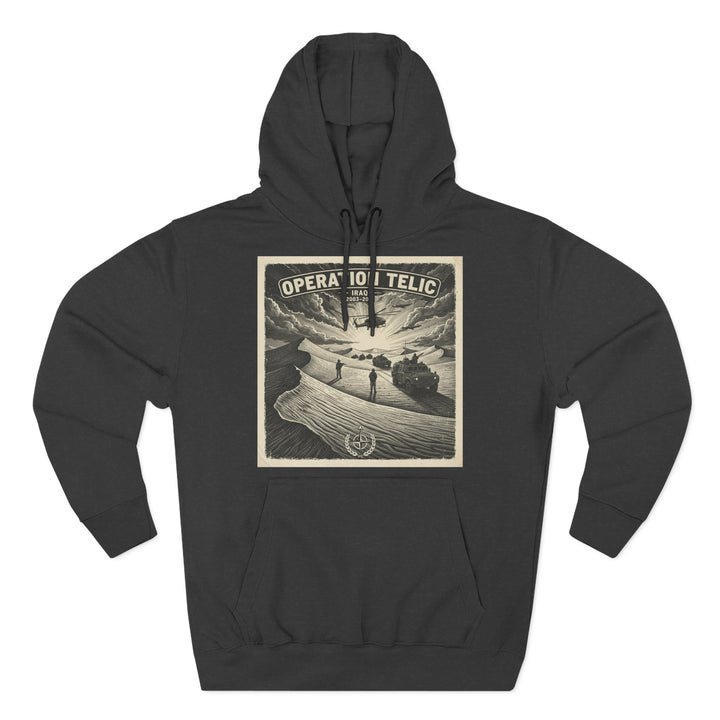 Op Telic Iraq Hoodie — Southern Provinces Military Heritage Graphic