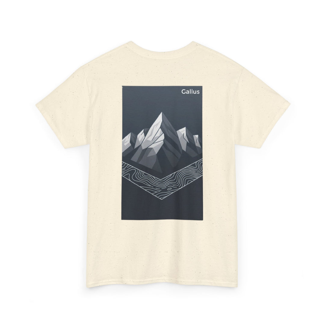 Mountain Graphic Tee — Gallus Logo Adventure T‑Shirt