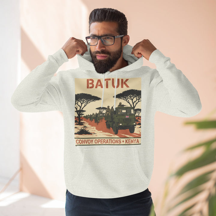 Hoodie - BATUK Kenya Convoy Vintage Safari Graphic