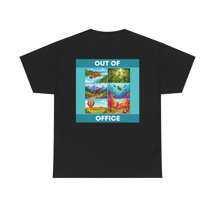 Out of Office Tee — Travel Scenes Graphic T-Shirt