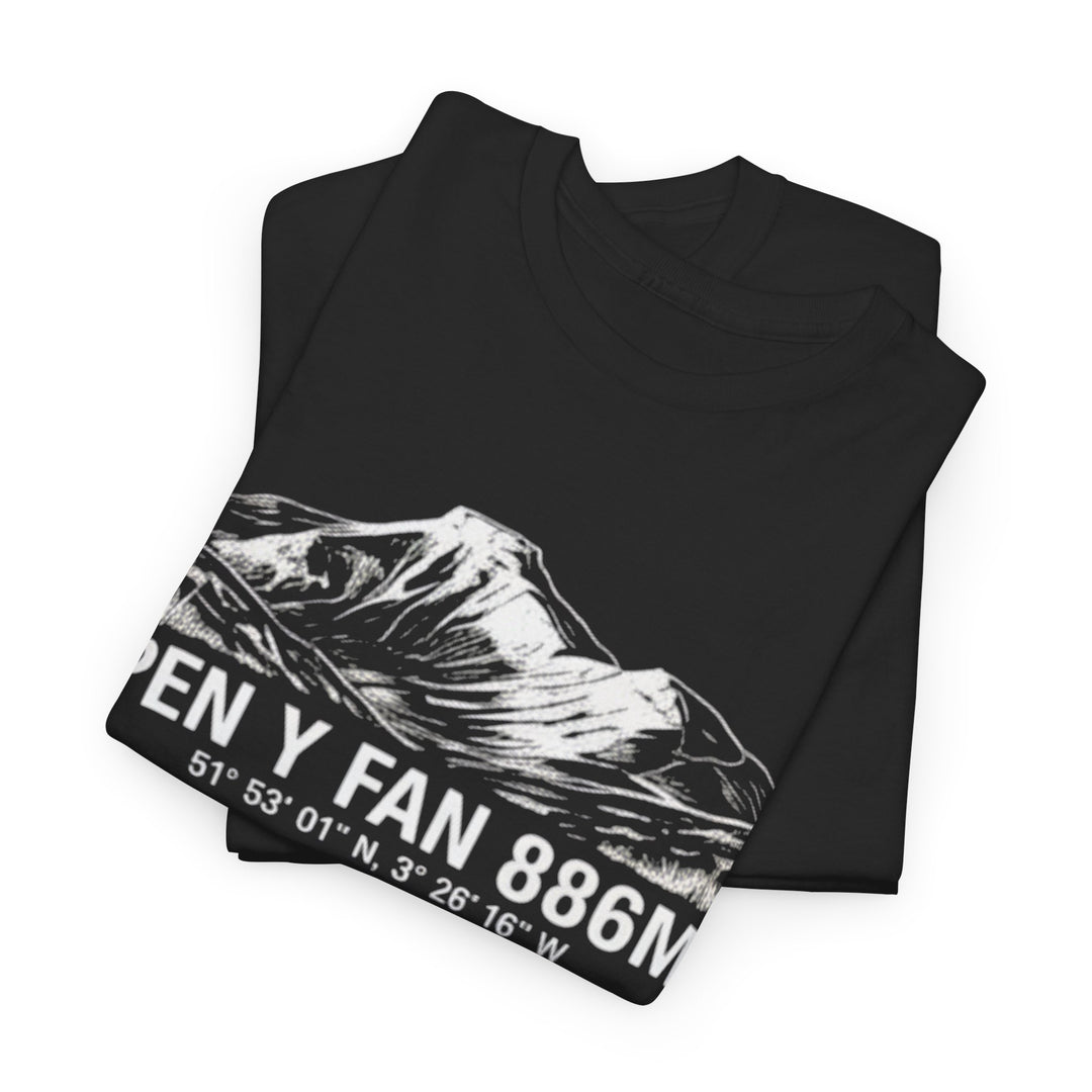 Pen y Fan Mountain Graphic T-Shirt — Explore the Mountains