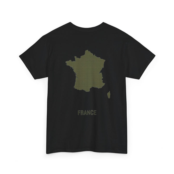 France Map Tee with "GALLUS" Chest Logo
