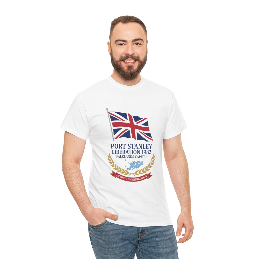 Port Stanley 1982 T-Shirt - Falklands War Victory Heritage Graphic