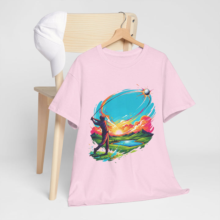 Golf Sunset T-Shirt for Golf Lovers