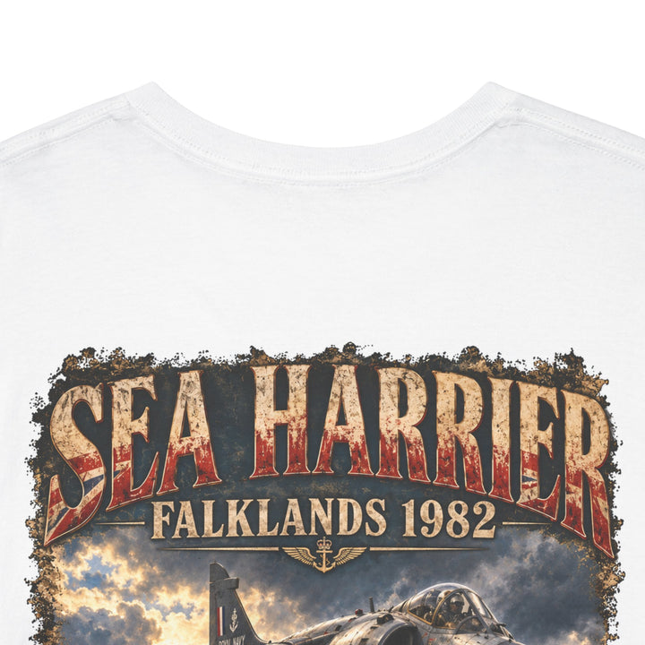 Sea Harrier Falklands 1982 Tee — Military Aviation Tribute T-Shirt