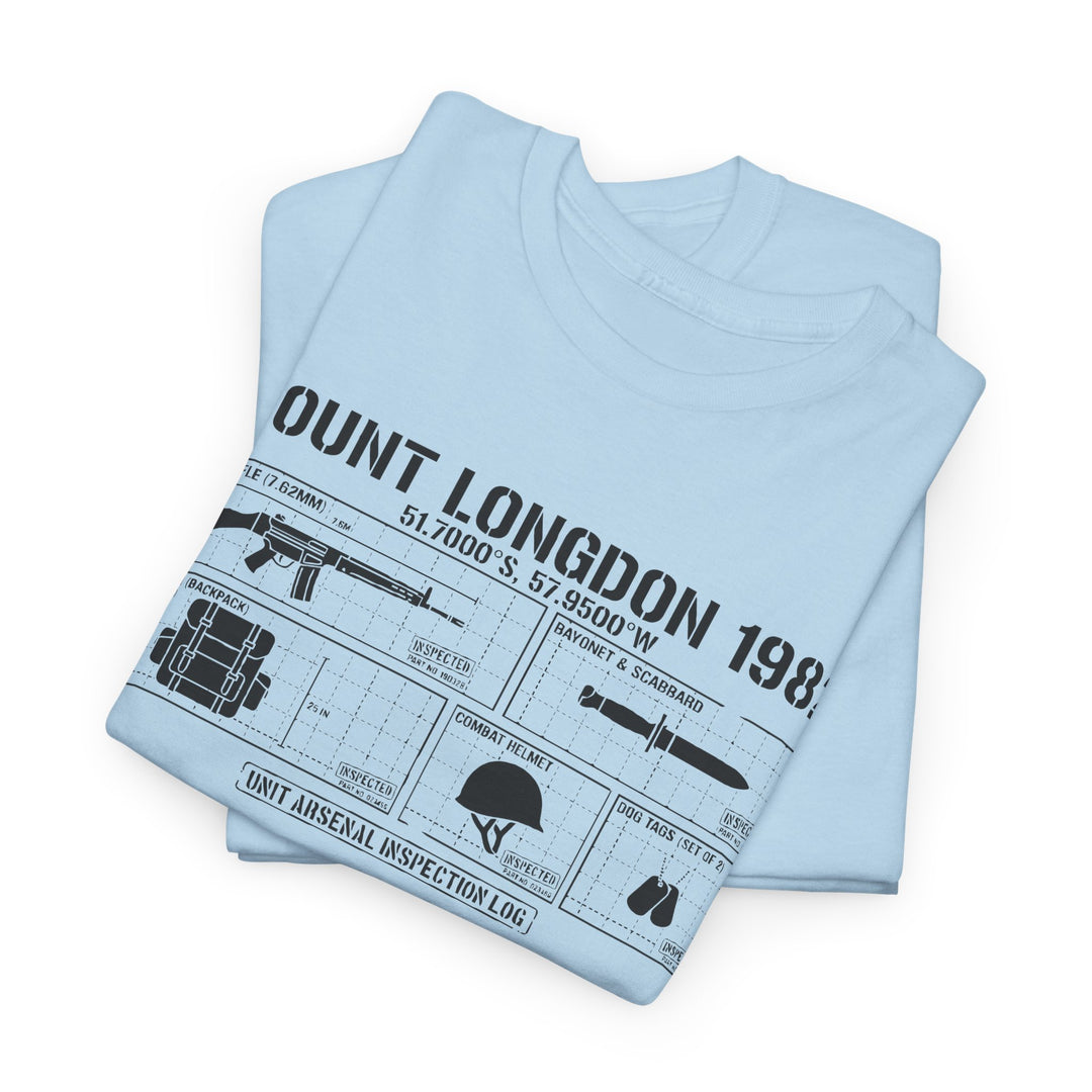 Mount Longdon 1982 T-Shirt — Falklands War Heritage Graphic