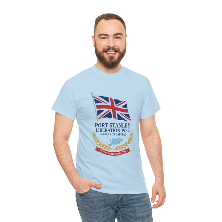 Port Stanley 1982 T-Shirt - Falklands War Victory Heritage Graphic