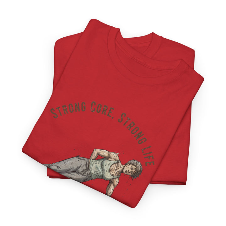 Pilates Fitness Plank Tee – soft, breathable cotton designed for Pilates and core workouts. Comfortable, flexible, and perfect for studio or home sessions.
