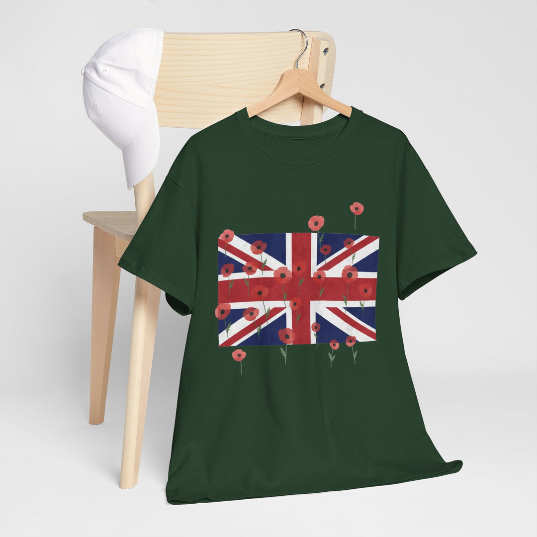 The Sovereign Remembrance T-Shirt — British Military Heritage Graphic