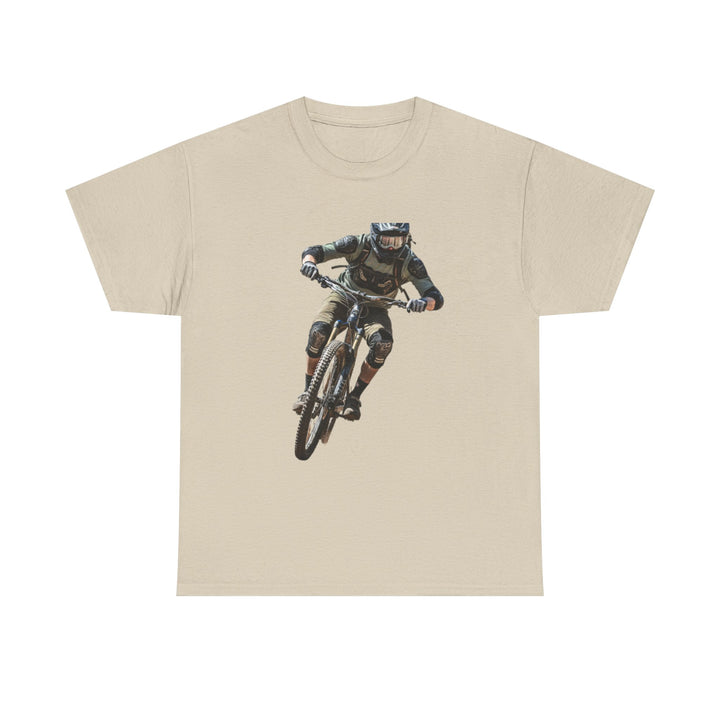 Downhill MTB Rider Graphic Tee