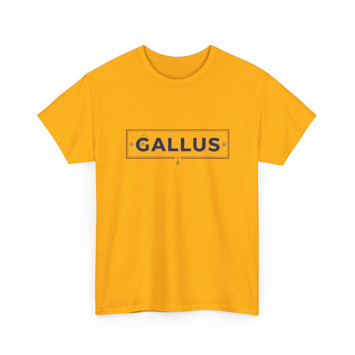 Portugal Map T-Shirt — Gallus Logo Travel Tee