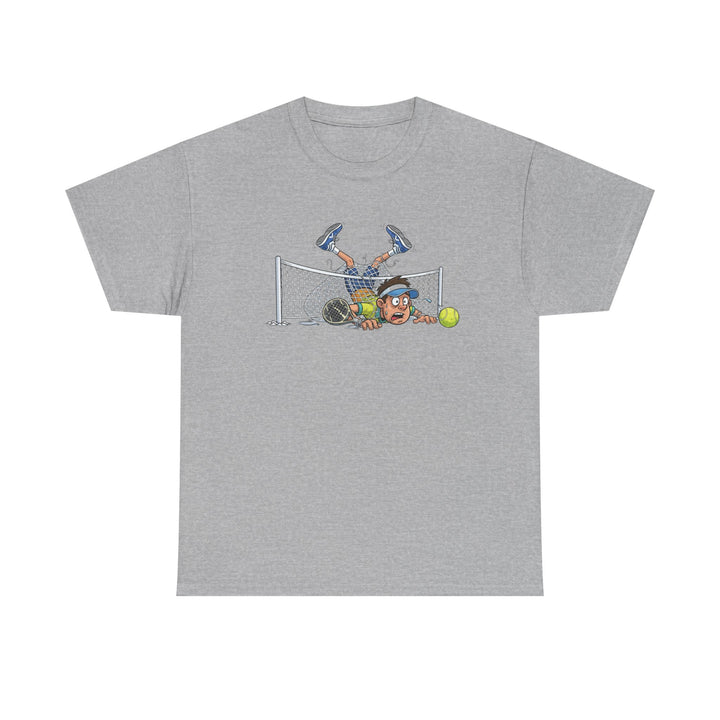 Padel Cartoon Goalie T-Shirt | Fun Padel Tee