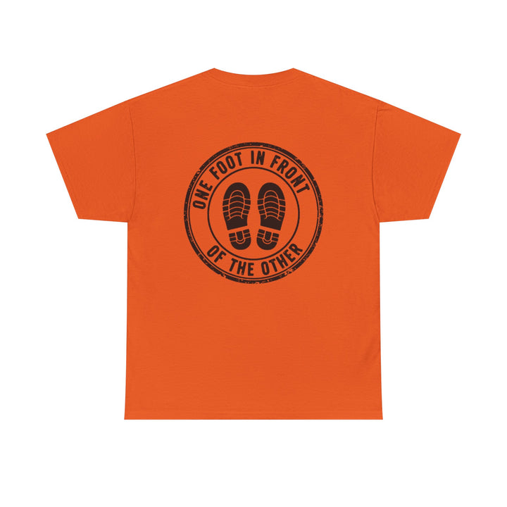 Gallus Anchor Tee — "One Foot In Front of the Other" Nautical Inspirational T‑Shirt