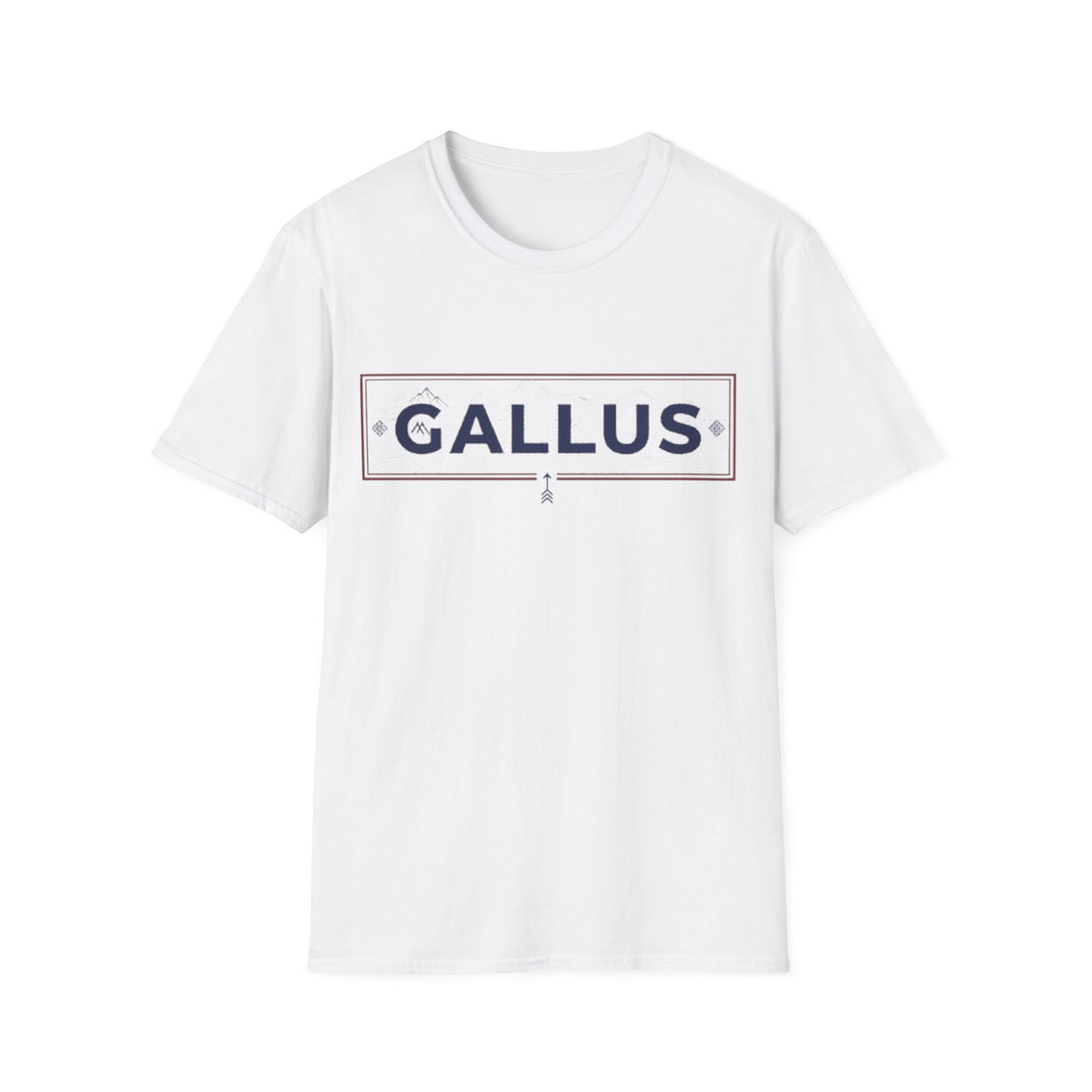Gallus Street Sign T-Shirt — Vintage Road-Style Graphic Tee
