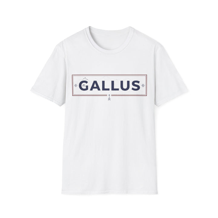 Gallus Street Sign T-Shirt — Vintage Road-Style Graphic Tee