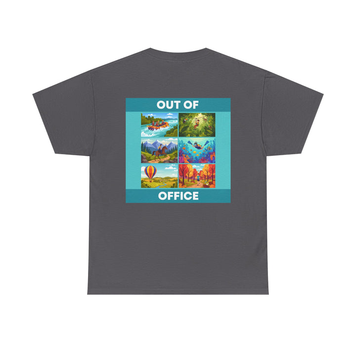 Out of Office Tee — Travel Scenes Graphic T-Shirt
