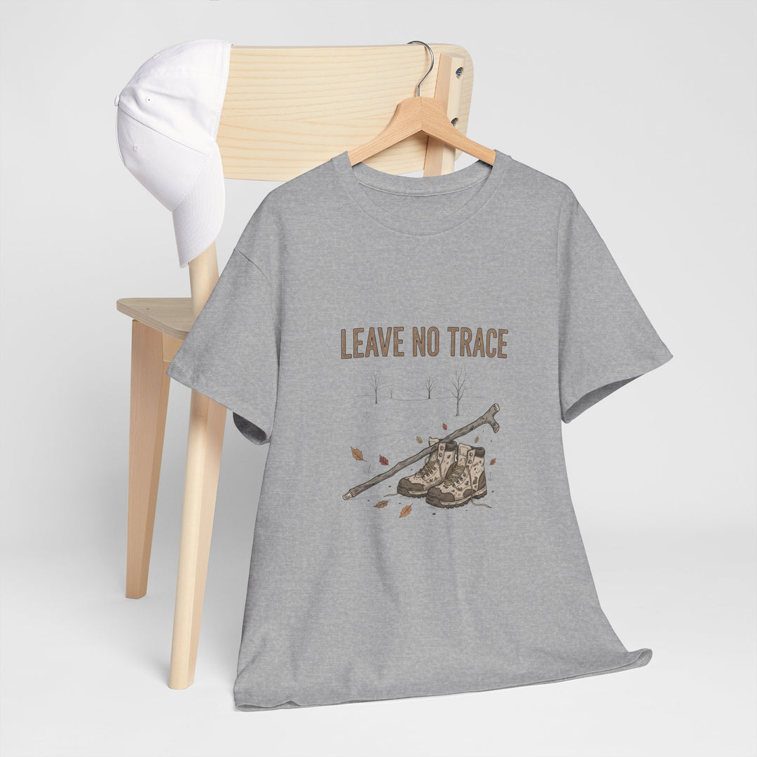 Leave No Trace Countryside Tee – a soft, breathable cotton T-shirt promoting respect for nature and responsible outdoor living.