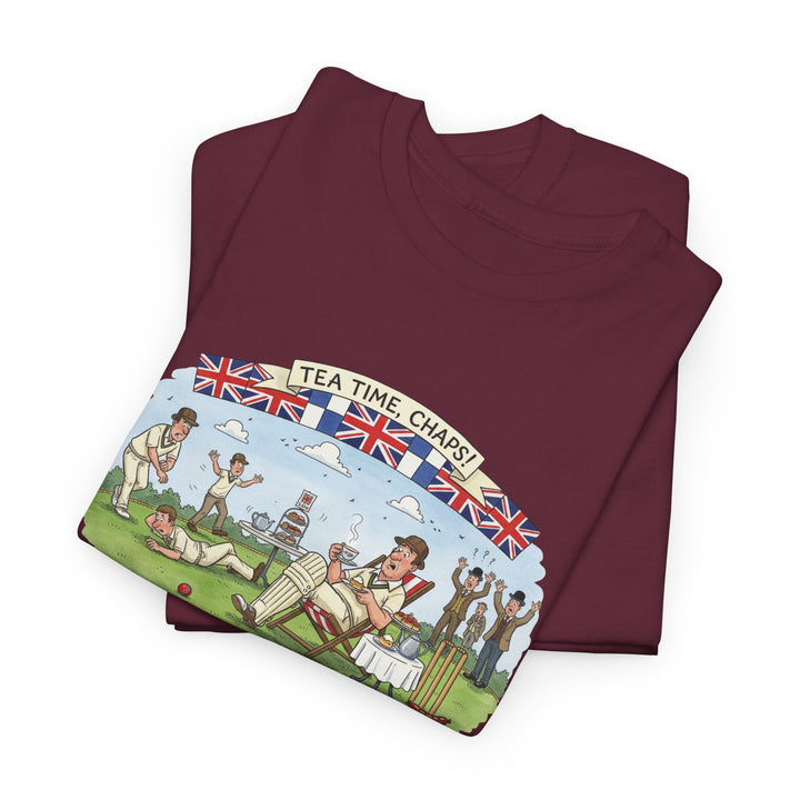 Cricket Tea Time Graphic T-Shirt for Fans