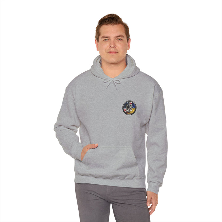 Ukraine Support Hoodie — RDCU US/UKRAINE Design