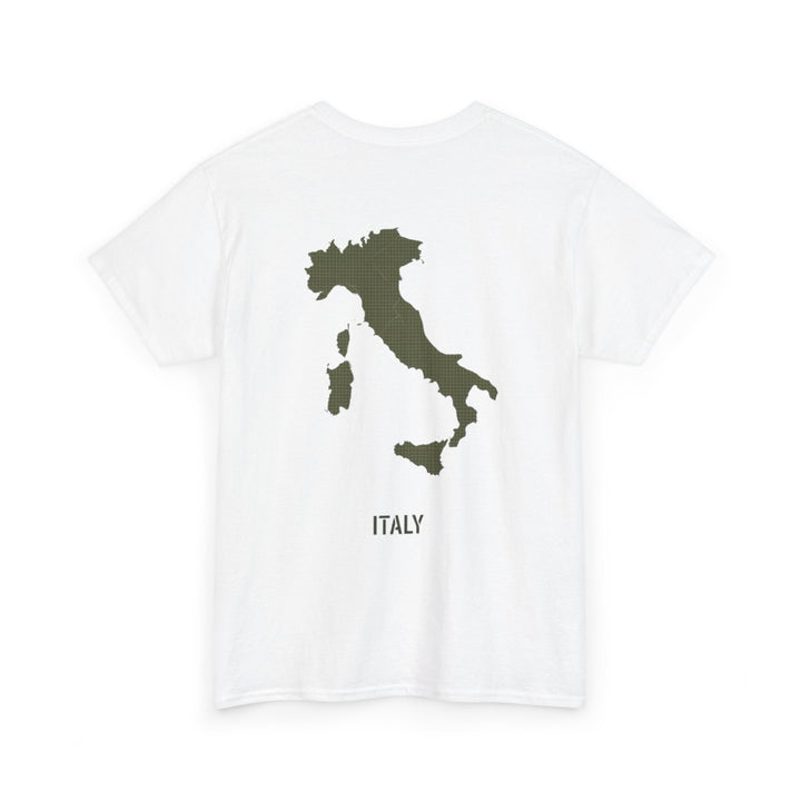 Italy Map T‑Shirt — Minimalist Travel Tee with &