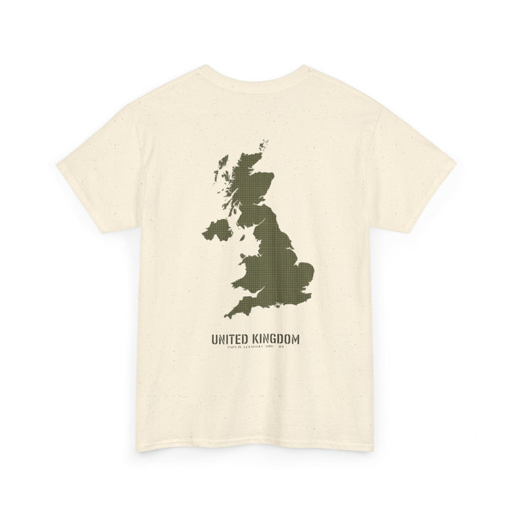 United Kingdom Map T-Shirt — Minimal UK Outline Tee