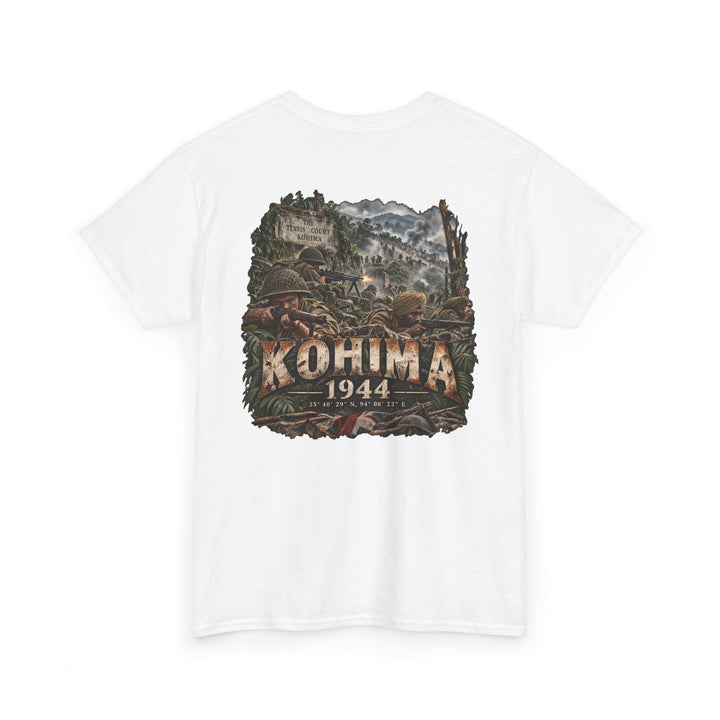 Kohima 1944 Commemorative Tee — WWII Battle of Kohima Memorial T-Shirt