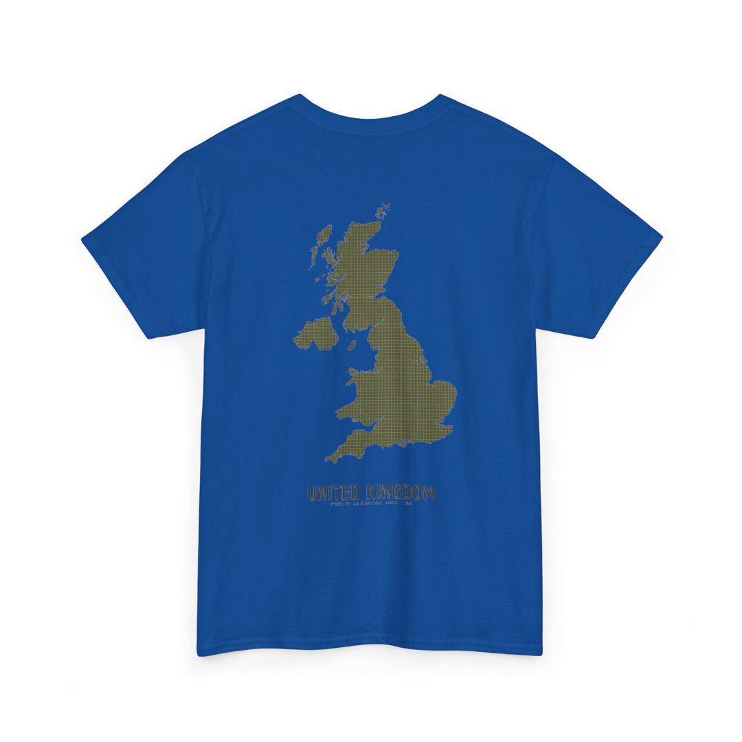 United Kingdom Map T-Shirt — Minimal UK Outline Tee