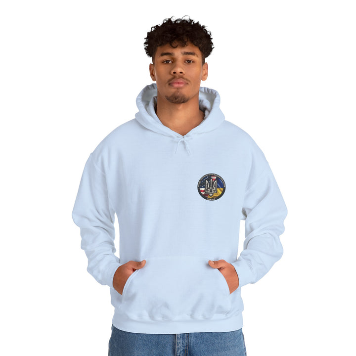 Ukraine Support Hoodie — RDCU US/UKRAINE Design