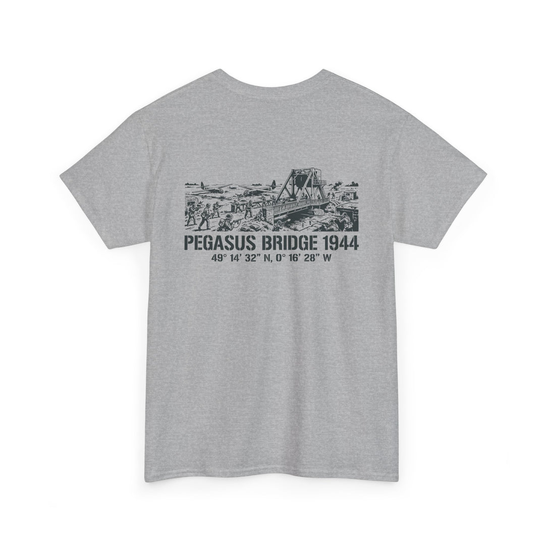 Pegasus Bridge 1944 T-Shirt — D-Day Airborne Heritage — alternate product image 10